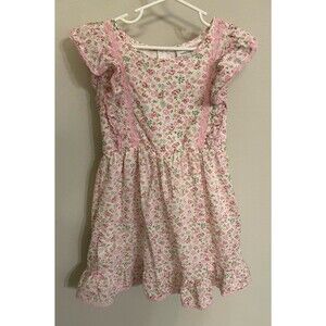 American Girl x Love Shack Fancy Pink Floral Girl Dress, Size Youth 7